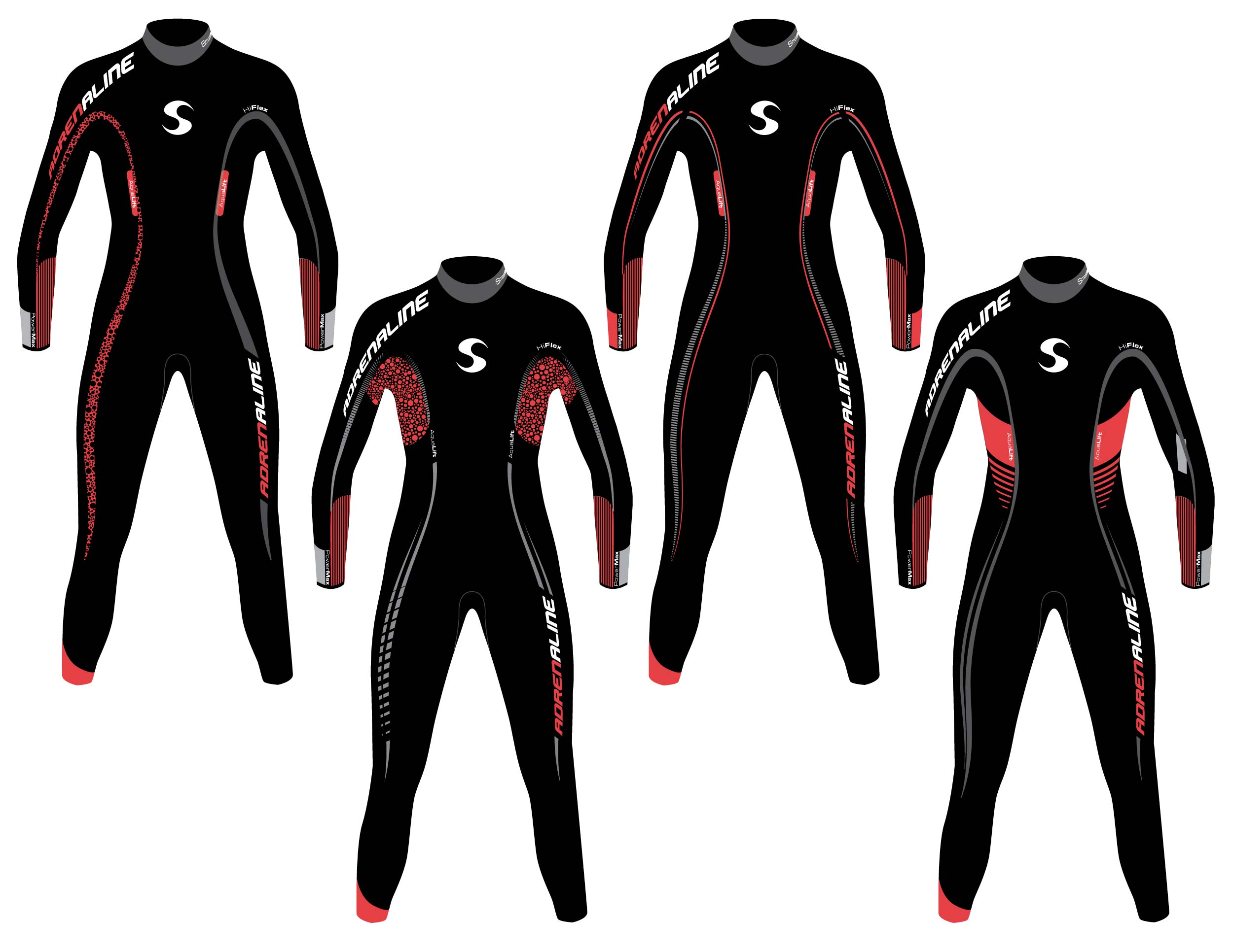 Performance design concepts for Synergy triathlon wetsuits