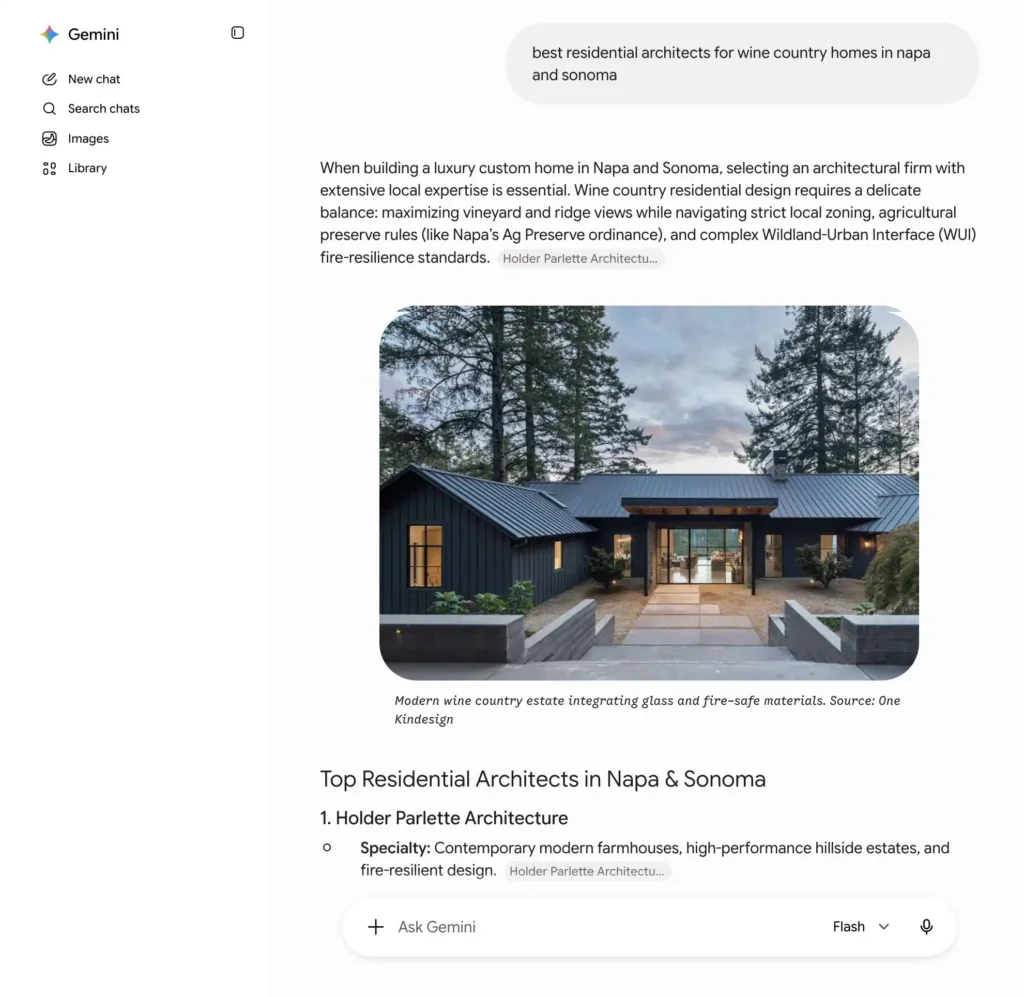 AEO Elevates Holder Parlette AI Search Results